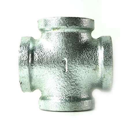 Thrifco Plumbing 1 Inch Galvanized Steel Cross 5218007